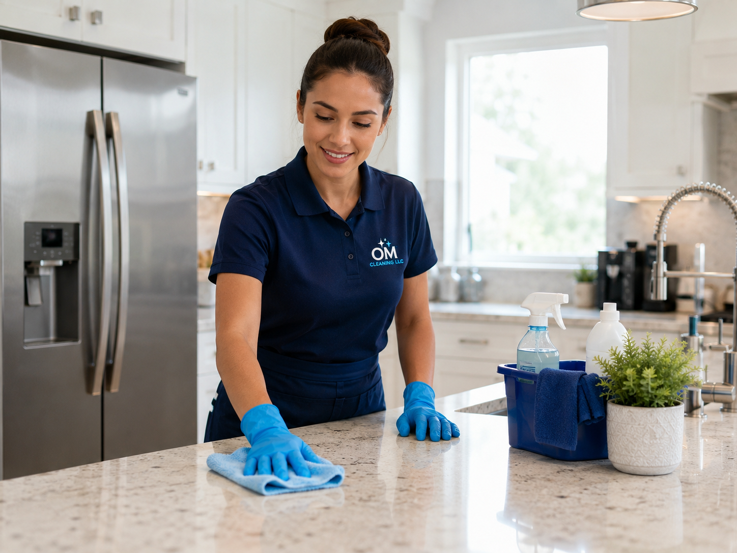Limpieza residencial en Portland, OR por OM Cleaning LLC